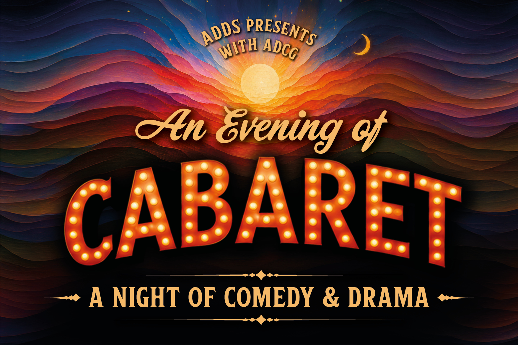 An Evening of Cabaret – A Night of Comedy & Drama