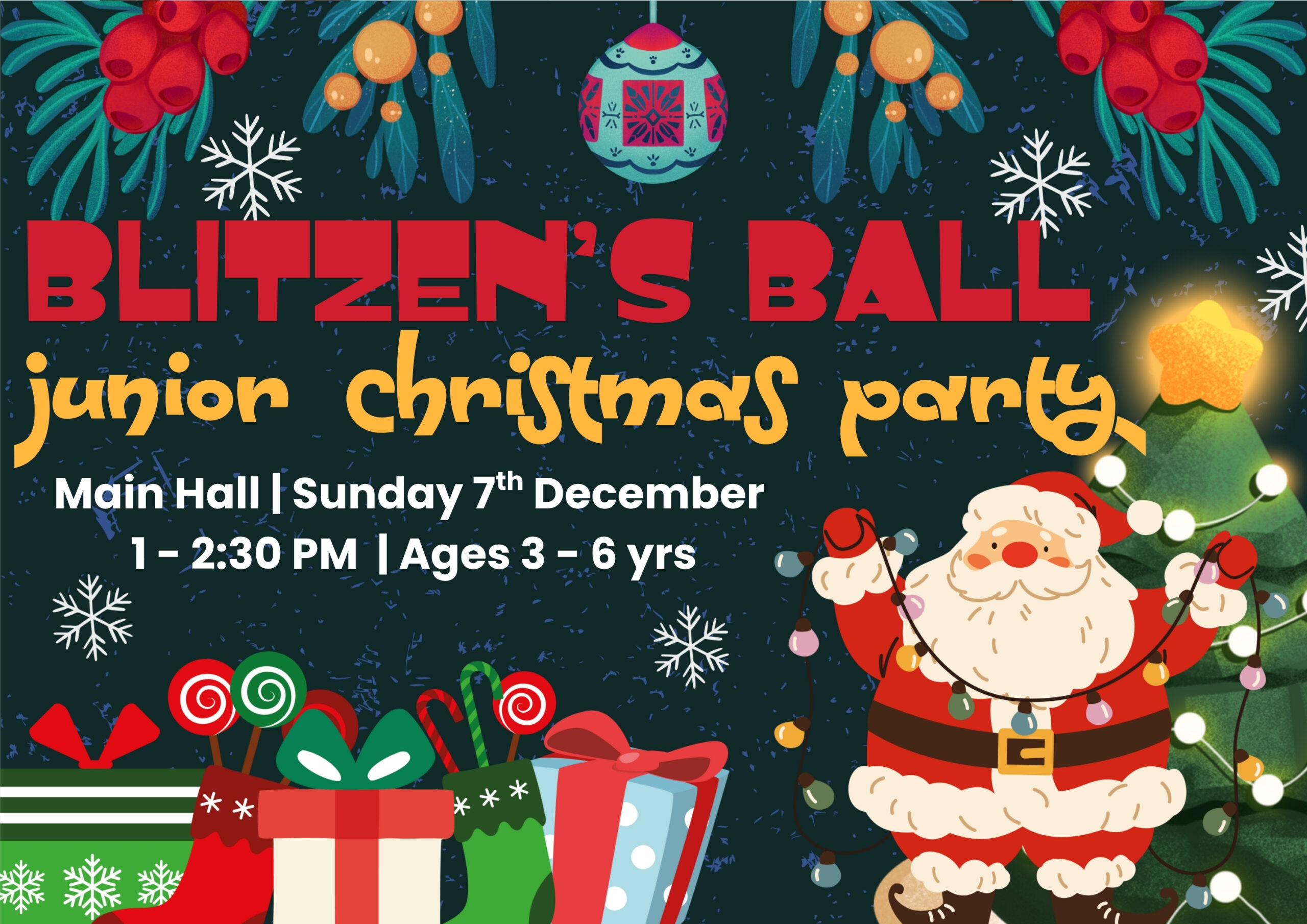 Blitzen’s Ball Junior Christmas Party