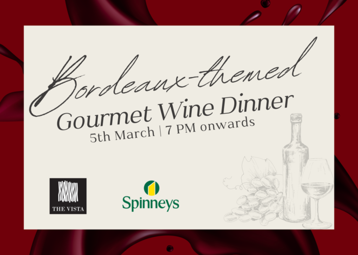 Bordeaux Wine Dinner with Spinneys