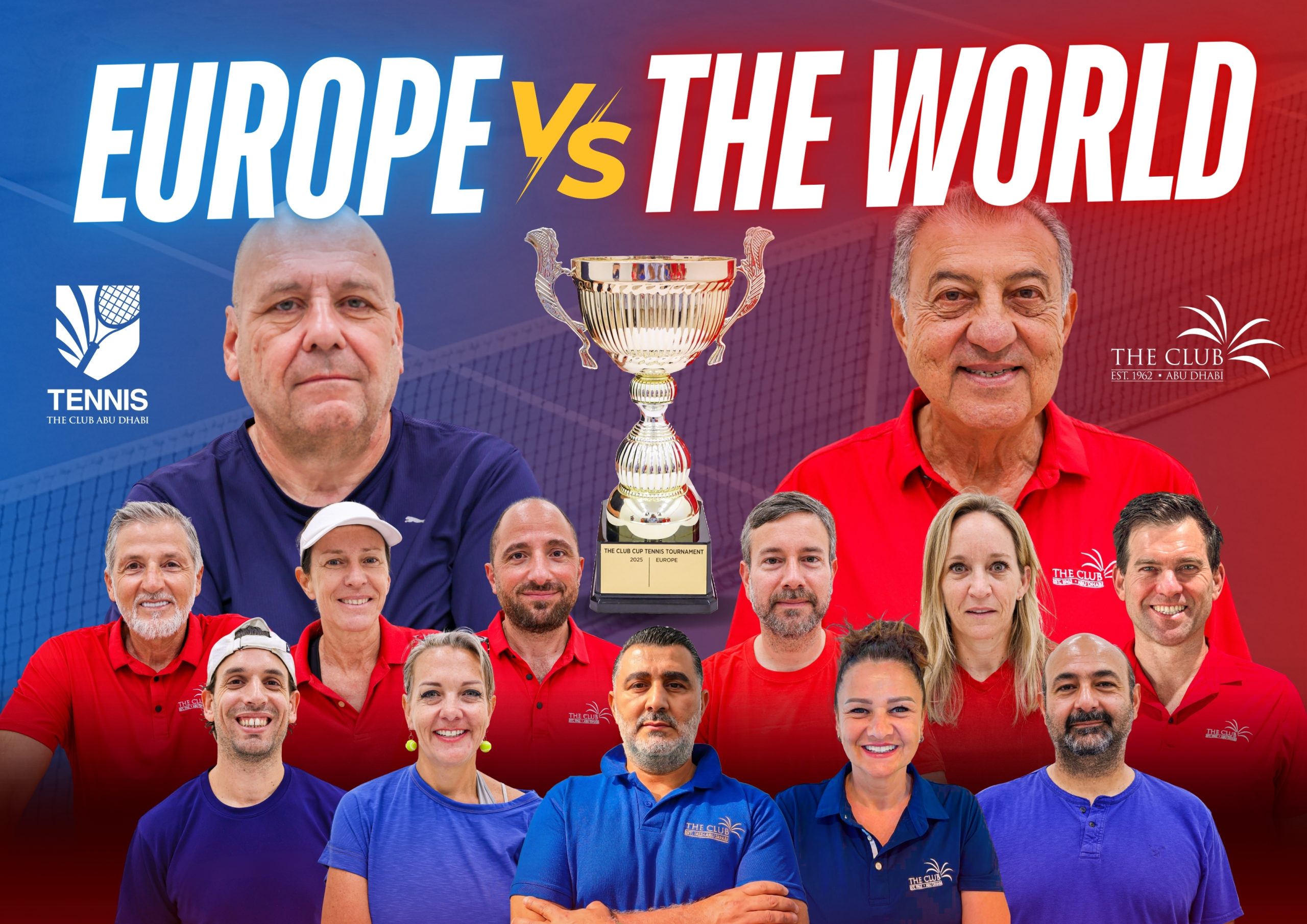The Club Tennis Cup: Europe vs The World