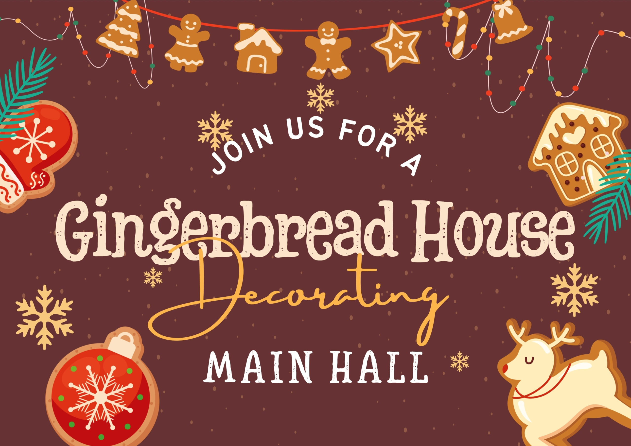 Gingerbread House Decorating