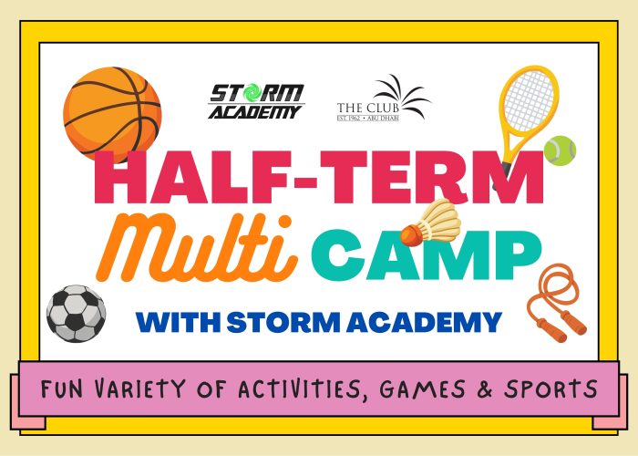 Half-term Multi Sports Camp with STORM Academy