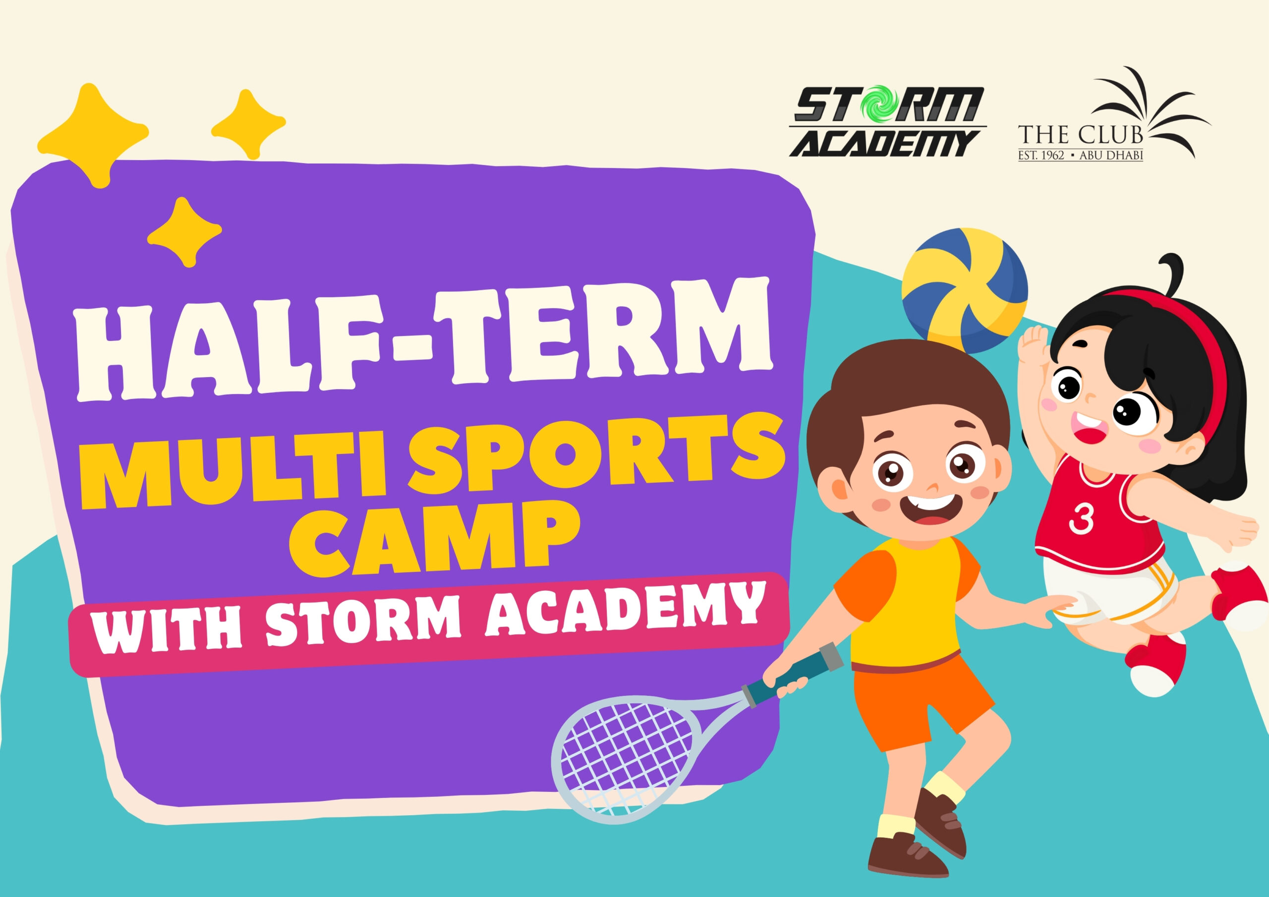 Half-term Multi Sports Camp with STORM Academy