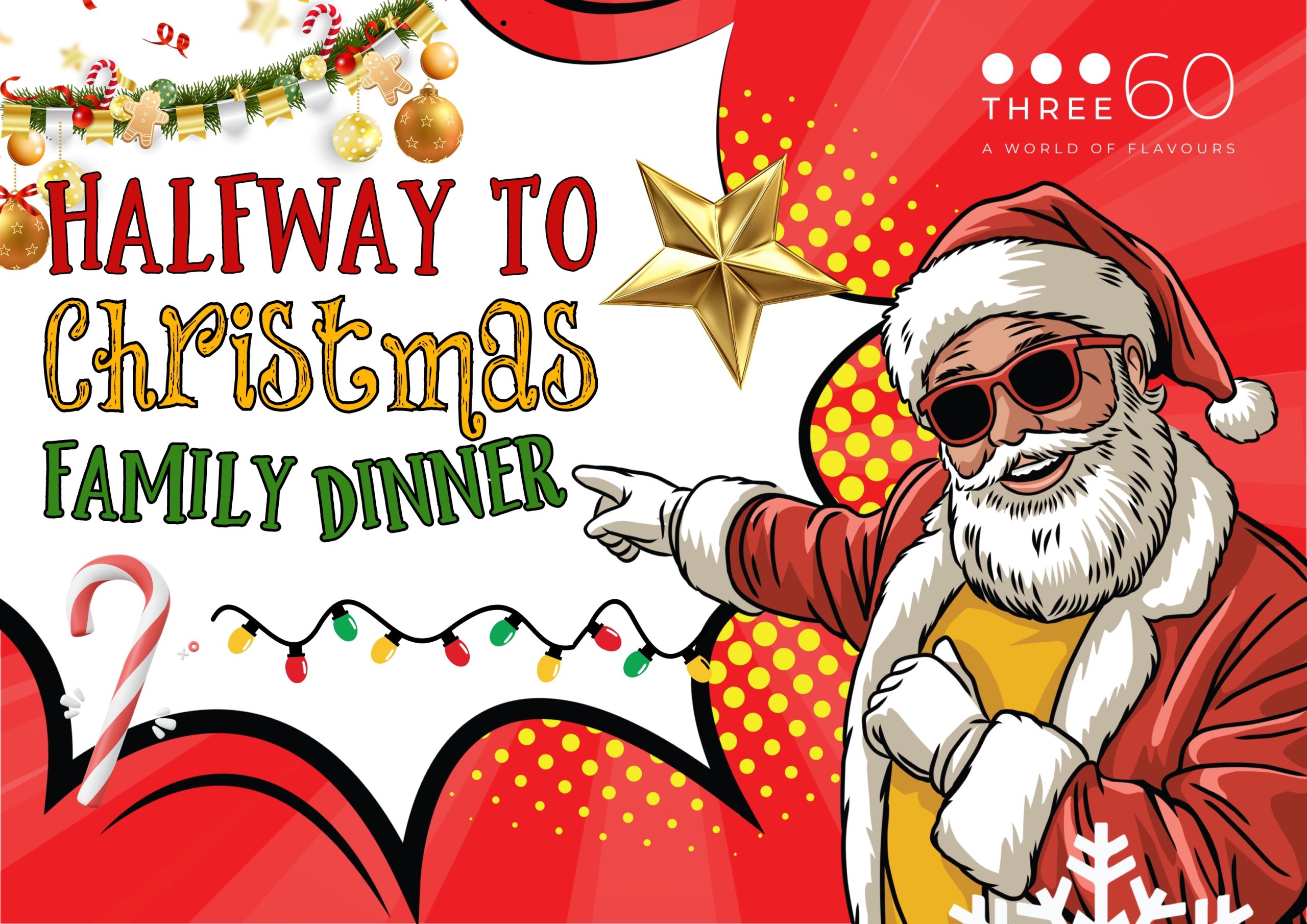 Halfway to Christmas Family Dinner