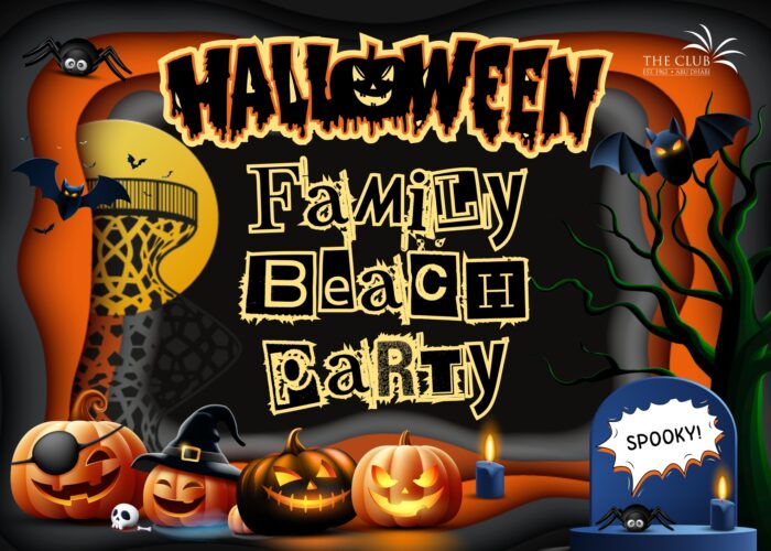 Halloween Family Beach Party