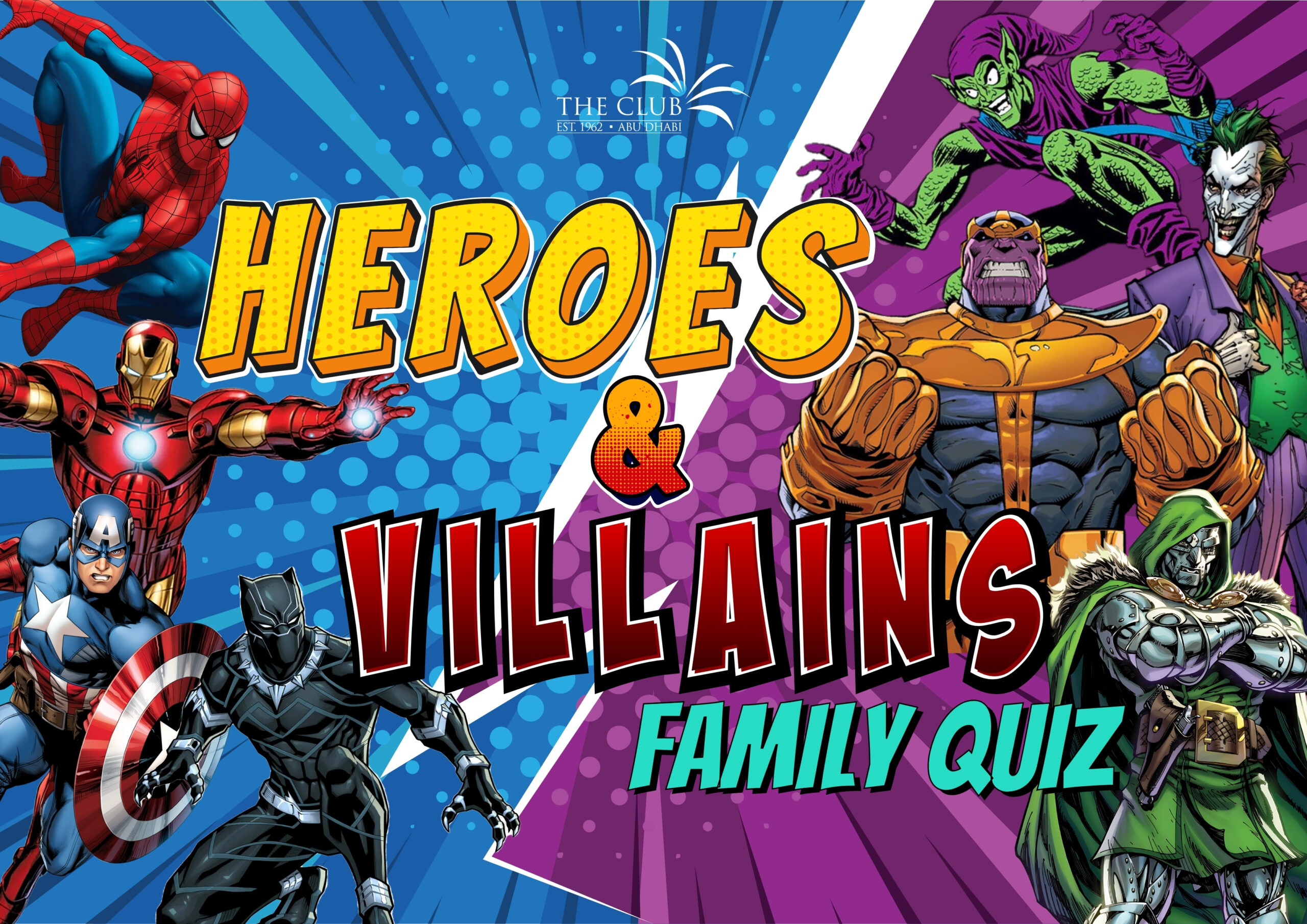 Heroes & Villains Family Quiz