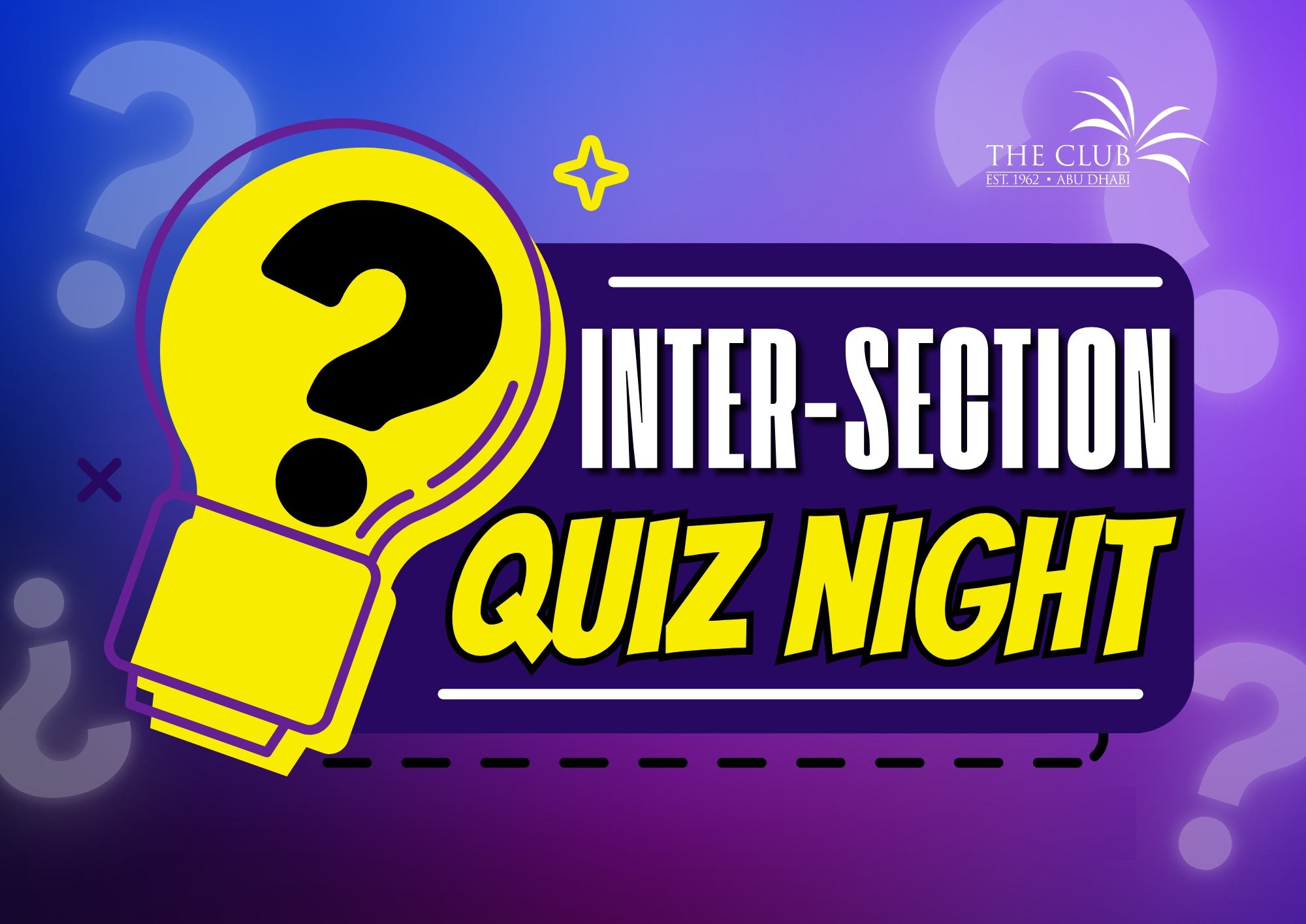 Inter-Section Quiz Night