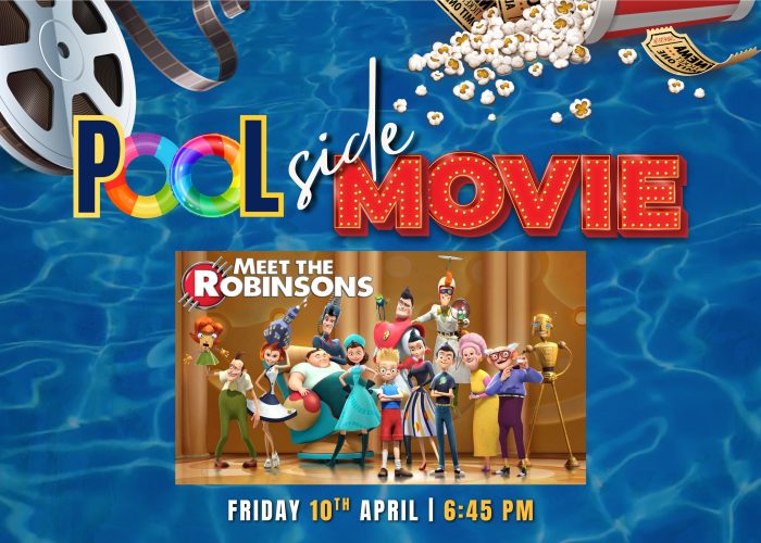 Movie Night by the Pool