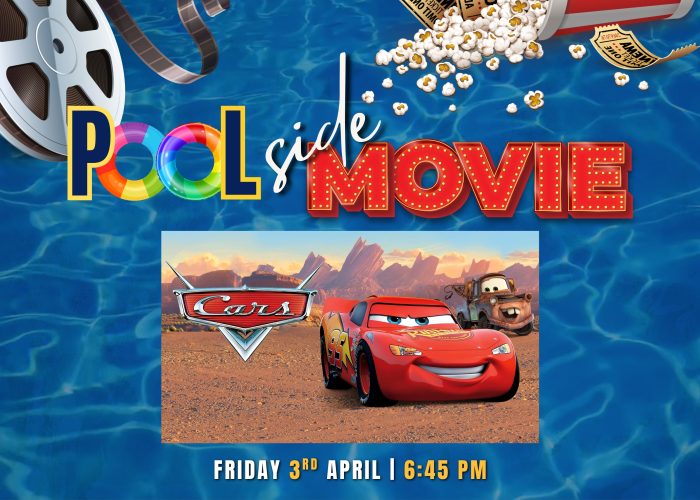 Movie Night by the Pool