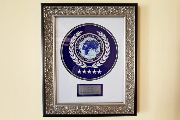 Platinum Club Awardee