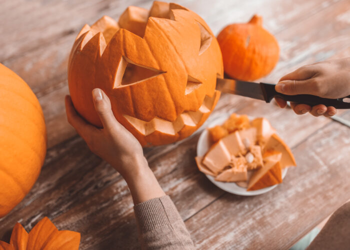 Family Pumpkin Carving