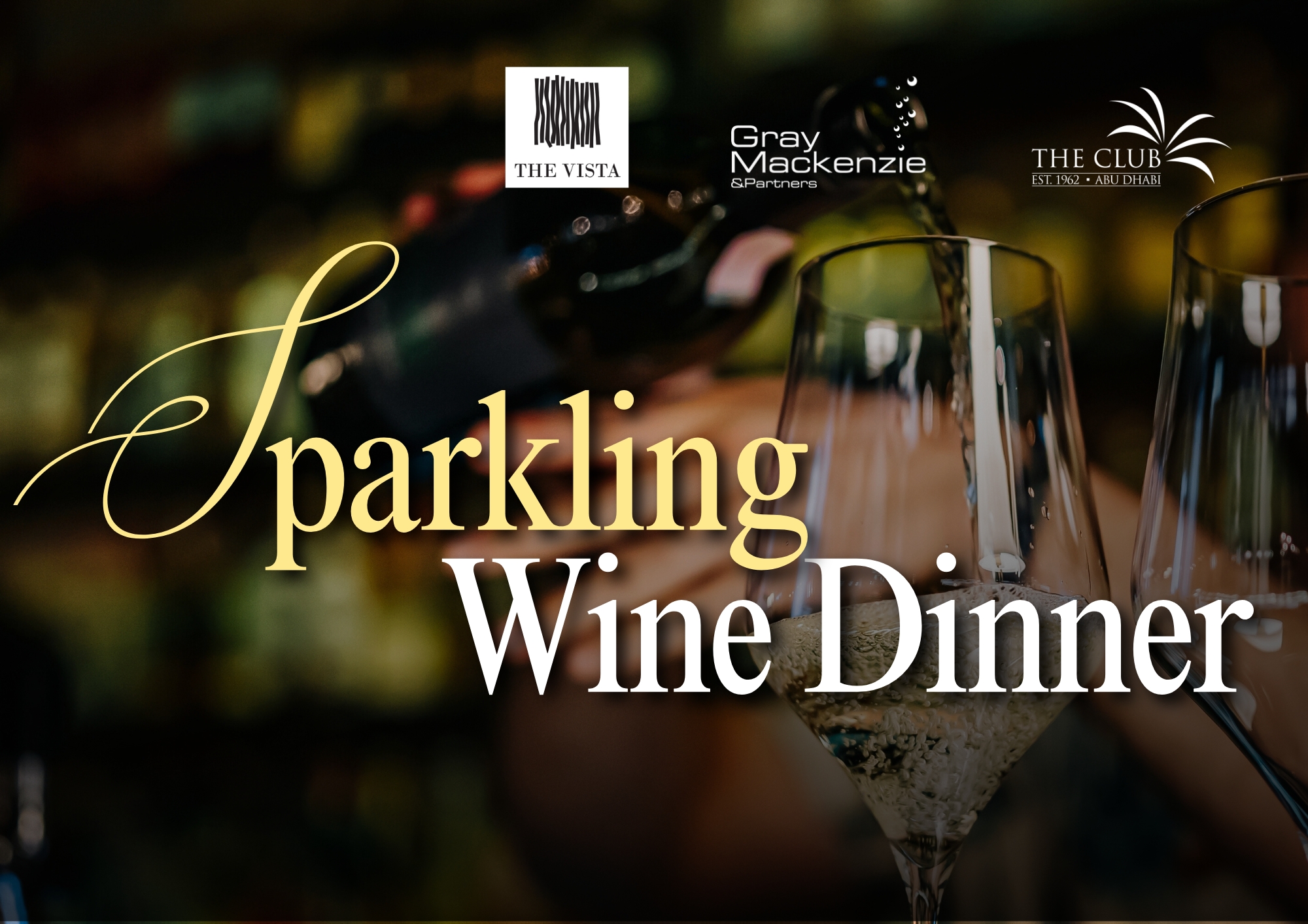 Sparkling Wine Dinner at The Vista