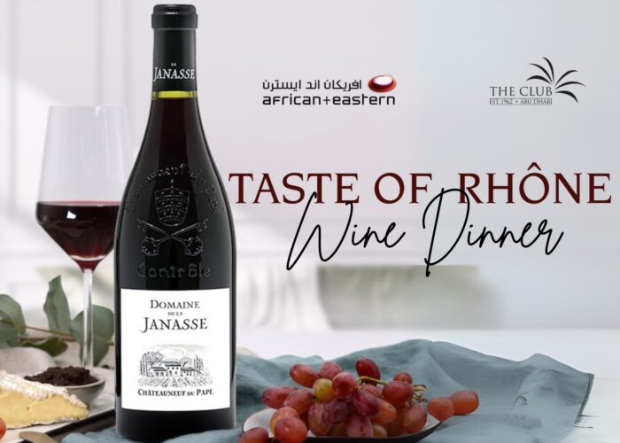 Taste of the Rhône Wine Dinner at The Vista