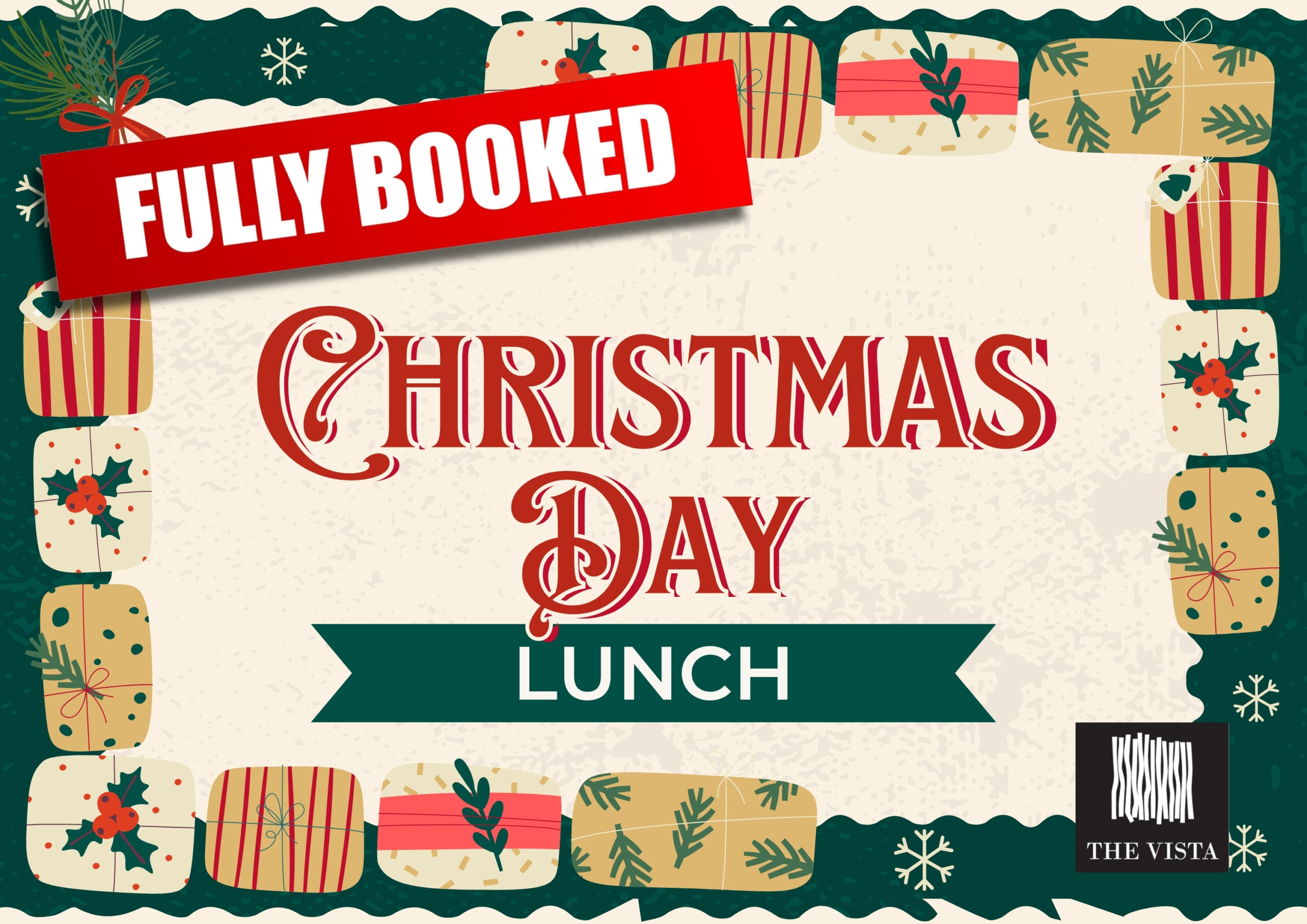 Christmas Day Lunch at The Vista