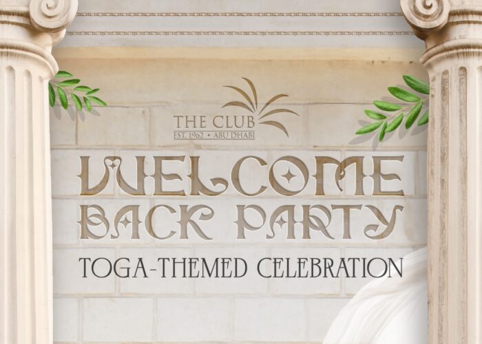 Welcome Back Party: Toga-themed Celebration